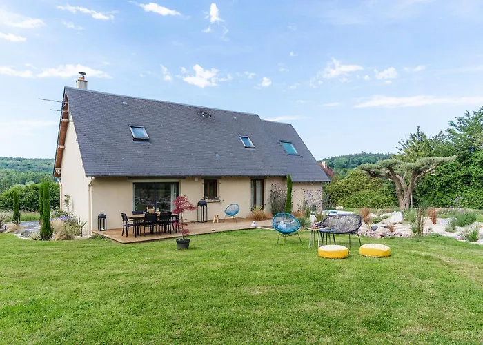 וילה Maison Du Bonheur Avec Riviere & Spa, 4 & 2 Sdb *