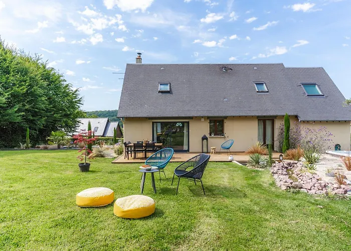 Maison Du Bonheur Avec Riviere & Spa, 4 & 2 Sdb