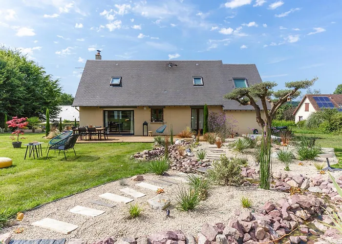 Maison Du Bonheur Avec Riviere & Spa, 4 & 2 Sdb וילה *