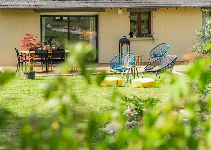 וילה Maison Du Bonheur Avec Riviere & Spa, 4 & 2 Sdb