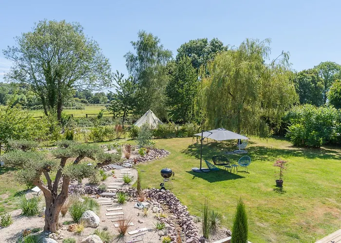 וילה Maison Du Bonheur Avec Riviere & Spa, 4 & 2 Sdb *